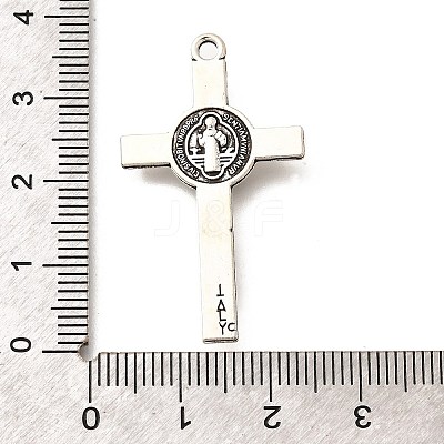 Tibetan Style Alloy Pendants PALLOY-D291-17AS-04-1