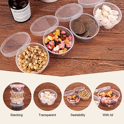 Column Plastic Bead Containers CON-BC0003-04-1