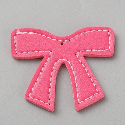 PU Leather Pendants DIY-WH20007-411D-1