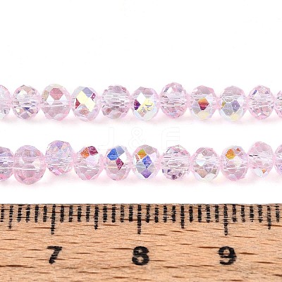Transparent Glass Beads Strands LS-EGLA-N016-4mm-04-1