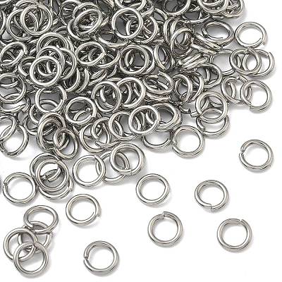 Tarnish Resistant 304 Stainless Steel Open Jump Rings X-STAS-E067-11-9mm-1