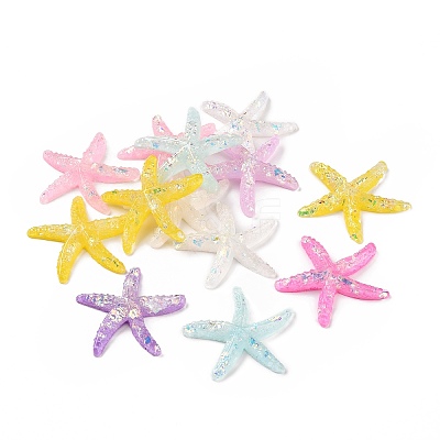 Opaque Resin Cabochons CRES-S304-53-1