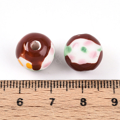 Handmade Porcelain Beads PORC-N009-05B-1