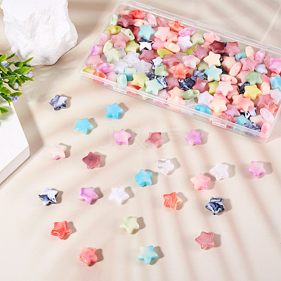 150Pcs Acrylic Beads OACR-TA0003-55-1