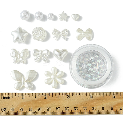 DIY ABS Plastic Imitation Pearl Beads Bracelets Jewelry Making Kits DIY-FS0006-53-1