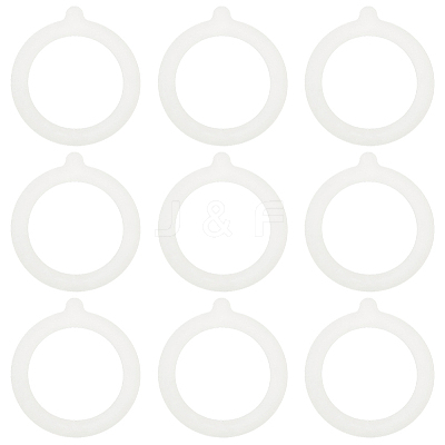 14Pcs Silicone Jar Gaskets AJEW-CN0007-09B-1