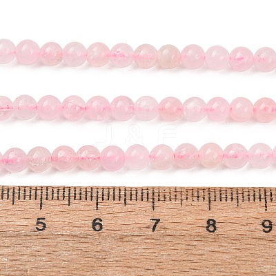 Natural Morganite Beads Strands G-F602-12-4mm-1