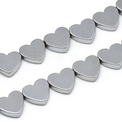 Electroplate Non-magnetic Synthetic Hematite Beads Strands G-T057-13H-1