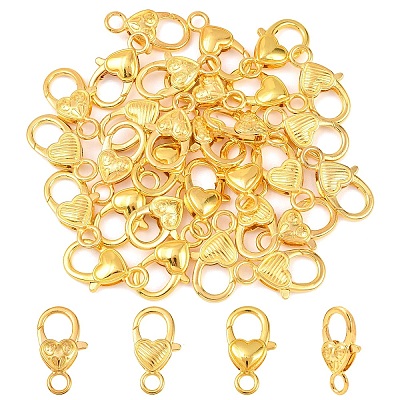 30Pcs 3 Styles Zinc Alloy Lobster Claw Clasps FIND-YW0017-94-1