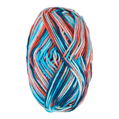 Polyester Fibers Knitting Yarn DIY-TADJ0002-005E-1