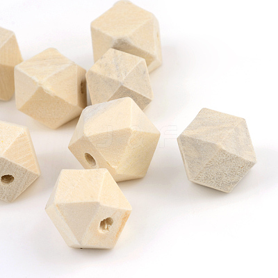 Unfinished Wood Beads X-WOOD-S661-10-1