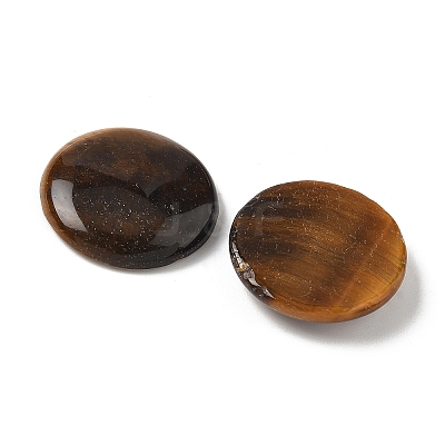 Natural Tiger Eye Cabochons G-C189-05C-1