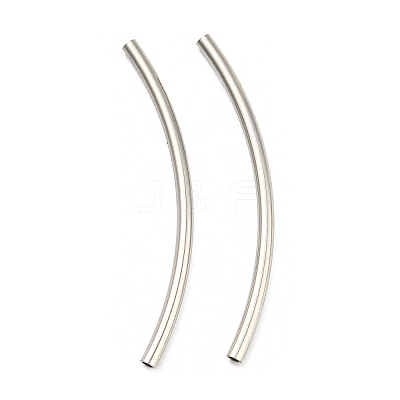 Non-Tarnish 304 Stainless Steel Tube Beads STAS-B047-27O-P-1