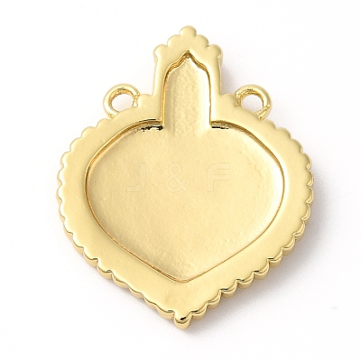 Eco-Friendly Rack Plating Brass Pendants KK-R143-18G-1