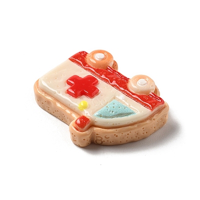 Vehicle Theme Opaque Resin Cabochons LS-RESI-C056-03D-1