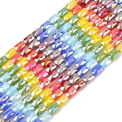 Electroplate Glass Beads Strands EGLA-D300-05-11-1