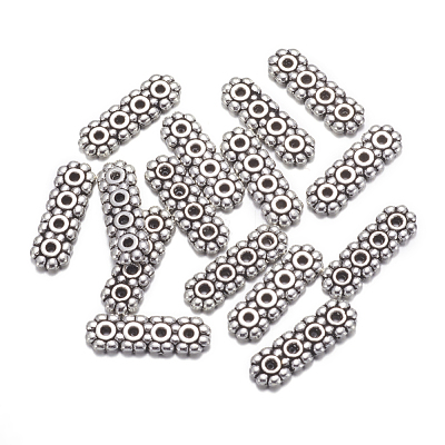 Tibetan Style Alloy Spacer Bars X-A1110Y-NF-1
