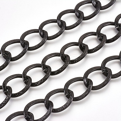 Aluminium Twisted Chains Curb Chains X-CHF003Y-16-1