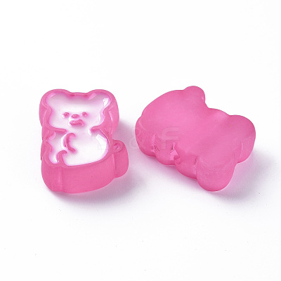 Transparent Acrylic Beads X-MACR-S374-07B-02-1