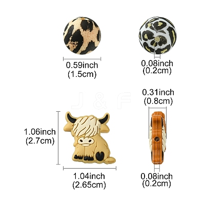 Food Grade Silicone Beads SIL-YW0001-21-1