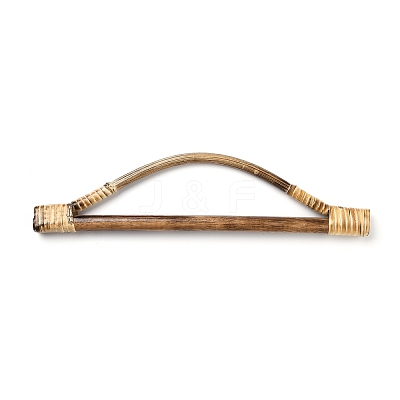 Wood & Rattan Woven Bag Handles FIND-H212-03B-1