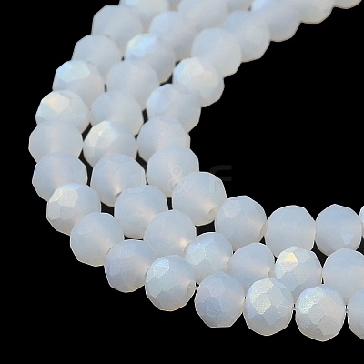Imitation Jade Glass Beads Strands X1-EGLA-A034-J4mm-MB04-1