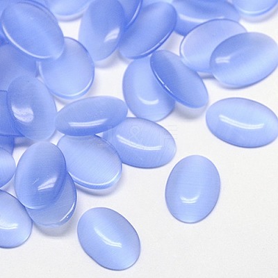 Cat Eye Cabochons CE-J005-10x12mm-07-1