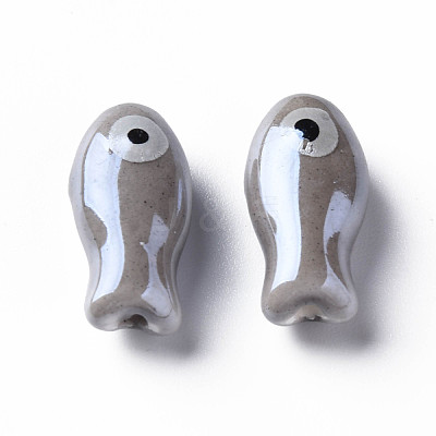 Handmade Porcelain Beads PORC-T007-06G-1