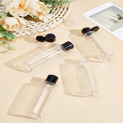 Column PET Flip Top Cap Bottles AJEW-LP0005-19A-1