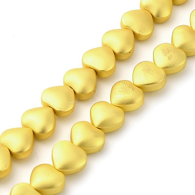 Electroplate Glass Beads Strands EGLA-H109-12H-02-1