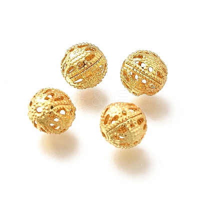 Brass Beads KK-M312-14G-1