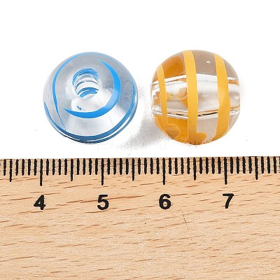 Transparent Acrylic Beads OACR-B051-06-1