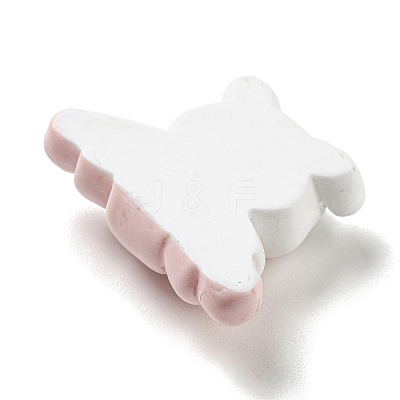 Panda Theme Opaque Resin Cabochons RESI-Q227-09-1