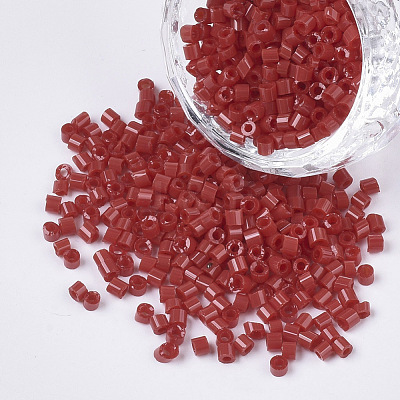 8/0 Glass Bugle Beads SEED-S032-02A-10-1