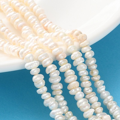 Natural Cultured Freshwater Pearl Beads Strands PEAR-I007-02O-01-1