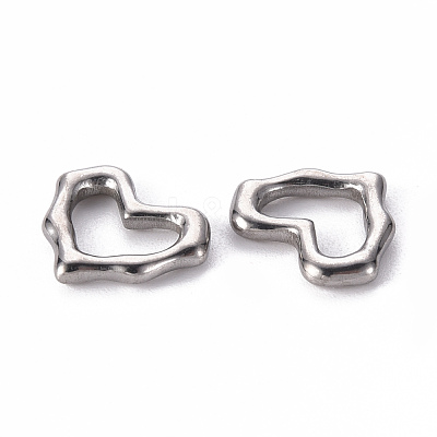 Non-Tarnish 304 Stainless Steel Linking Rings X-STAS-T052-19B-P-1