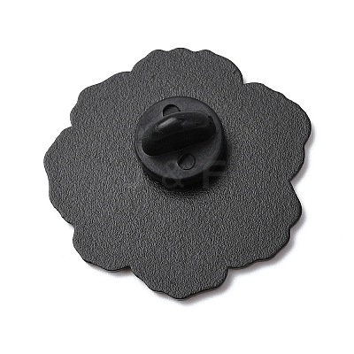 Poppy Flower Enamel Pins JEWB-A038-10B-EB-1