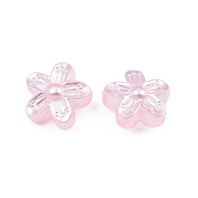 Imitation Pearl Acrylic Beads AC-CBAAA05-07A-1