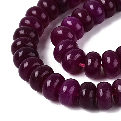 Natural White Jade Beads Strands G-Q613-01F-23-1
