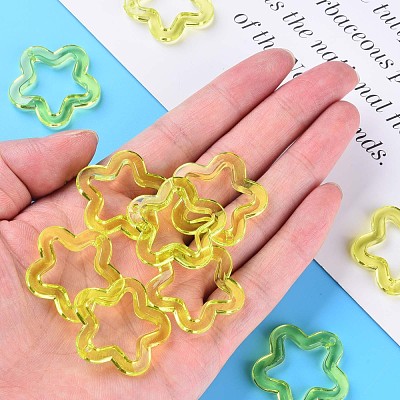 Transparent Acrylic Beads MACR-S373-24-B06-1