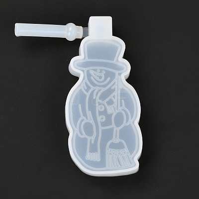 DIY Christmas Lights Silicone Statue Molds DIY-P028-10-1