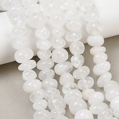 Natural Quartz Crystal Beads Strands GG-CBACF26-A01-01-1