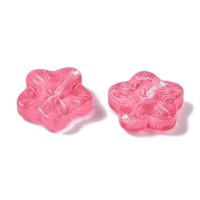 Baking Paint Glass Beads GLAA-S202-06B-1