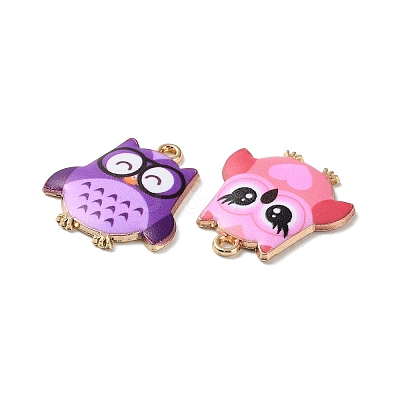 Alloy Enamel Pendants X-ENAM-C020-01-1