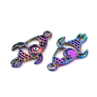Alloy Pendant Rhinestone Settings PALLOY-S180-086-NR-1
