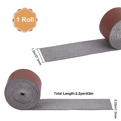 Matte Style PU Leather Ribbon DIY-WH0030-64C-1