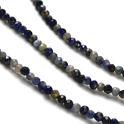 Natural Lapis Lazuli Beads Strands LS-G-RM2025-A21-2mm-1