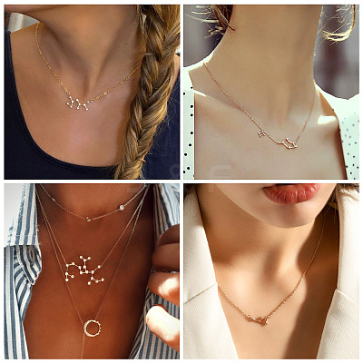 2 Sets Zinc Alloy with Glass Rhinestone Jewelry Pendant Accessories FIND-FW0001-07-1