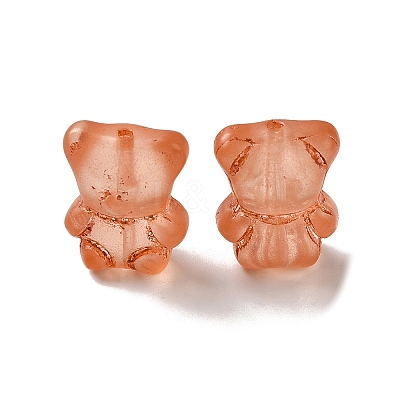 Transparent Lampwork Beads LAMP-P065-06A-07-1
