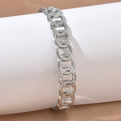 304 Stainless Steel Cuff Bangles BJEW-A160-02P-1